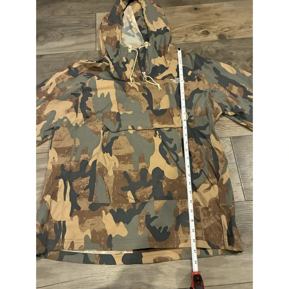The North Face Fanorak 2.0 Camo Packable Anorak Windbreaker Jacket Mens XL